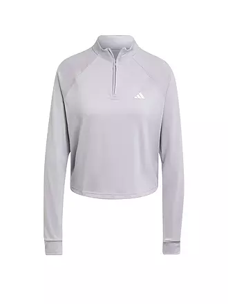 ADIDAS | Damen Fitness Zipshirt Train Essentials Minimal Branding 1/4-Zip  | 