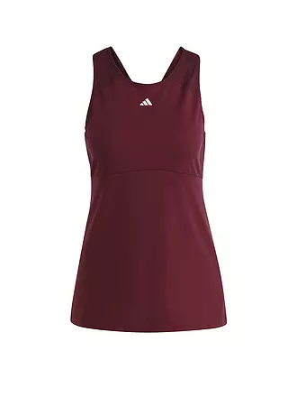 ADIDAS | Damen Fitnesstop Studio | dunkelrot