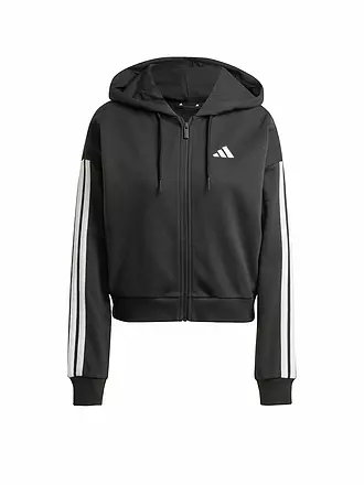 ADIDAS | Damen Kapuzenjacke 3S FT FZ | schwarz