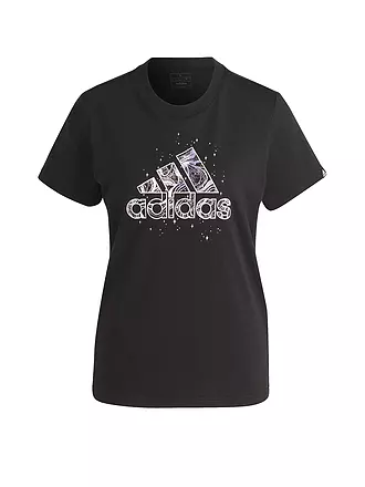 ADIDAS | Damen T-Shirt Mystic Nature Graphic | schwarz