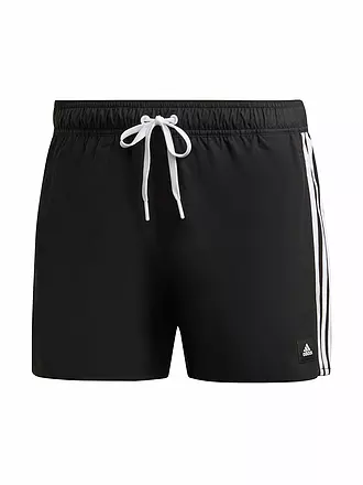 ADIDAS | Herren Badeshort 3-Streifen CLX | schwarz