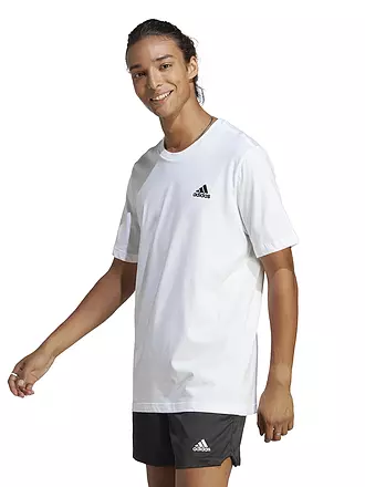 ADIDAS | Herren T-Shirt Essentials Single Jersey Embroidered Small Logo  | 