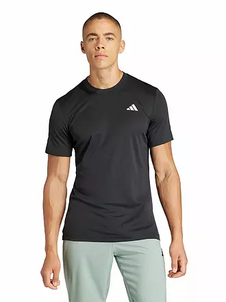 ADIDAS | Herren Tennis Poloshirt Freelift | schwarz