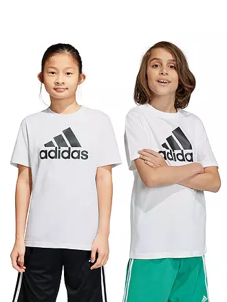 ADIDAS | Kinder T-Shirt Essentials Big Logo | weiss