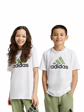 ADIDAS | Kinder T-Shirt Essentials Two-Color Big Logo | weiss