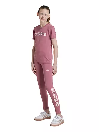 ADIDAS | Mädchen Tight Essentials Linear Logo | beere