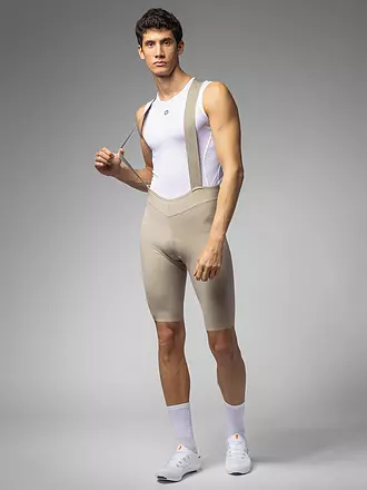 ALE | Herren Rad Trägerhose Master 2.0 | beige