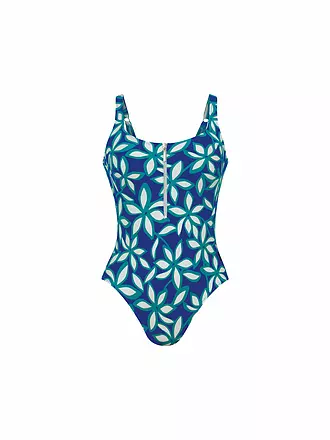 ANITA | Damen Badeanzug RF-Beach Blossom | blau