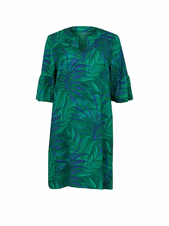 ANITA | Damen kleid Leaf it | dunkelgrün