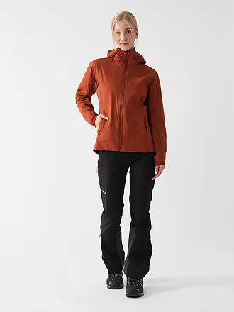 ARCTERYX | Damen Isojacke Atom Hoodie | dunkelrot