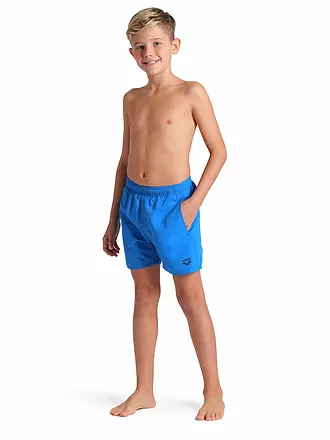 ARENA | Jungen Badeshort Boxer Solid | blau