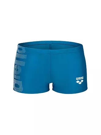 ARENA | Mini Jungen Beinbadehose Logo | türkis