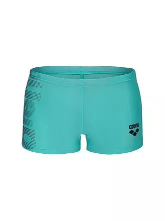 ARENA | Mini Jungen Beinbadehose Logo | türkis