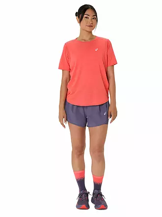 ASICS | Damen 2in1 Laufshort Road 3.5IN | lila