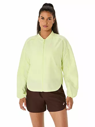 ASICS | Damen Laufjacke Nagino Run Adjustable | gelb