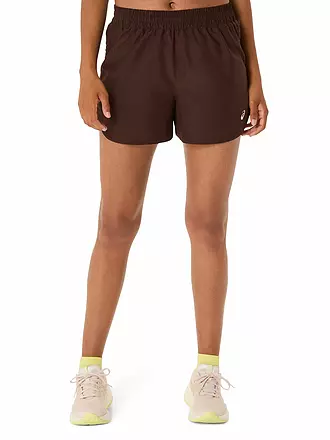 ASICS | Damen Laufshort Nagino Run Adjustable 4inch | braun