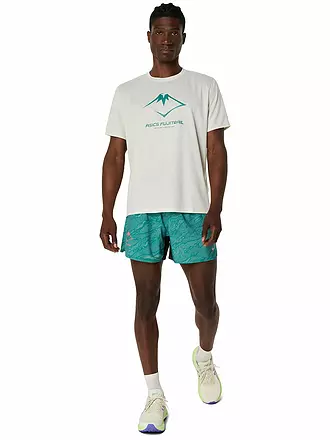 ASICS | Herren Laufshirt Fujitrail Logo SS Top | weiss