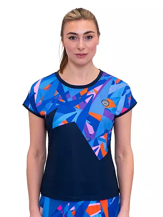 BIDI BADU | Damen Tennisshirt Spike | dunkelblau