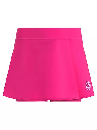 BIDI BADU | Damen Tennisskort Protected Leafs Wavy | pink