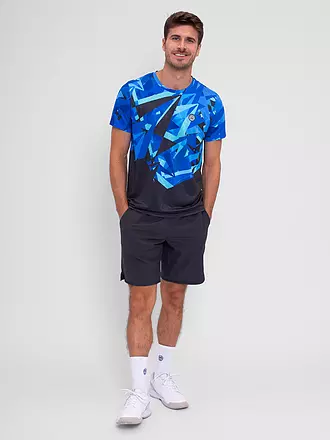 BIDI BADU | Herren Tennisshirt Spike | blau