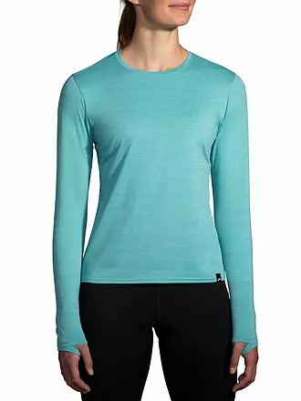 BROOKS | Damen Laufshirt Luxe | hellblau