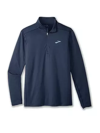 BROOKS | Herren Laufshirt Dash 1/2 Zip 2.0 | dunkelblau