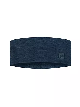 BUFF | Stirnband Merino Wide | dunkelblau