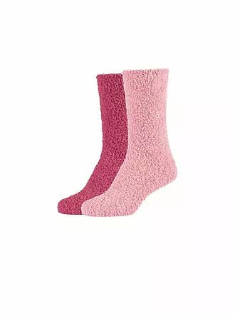 CAMANO | Damen Kuschelsocken Cosy 2er Pkg. | pink