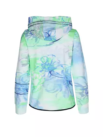 CANYON | Damen Fitnessjacke Kapuze | hellblau