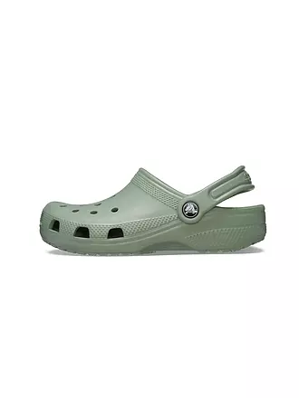 CROCS | Kinder Badepantoffel Classic Clog | olive