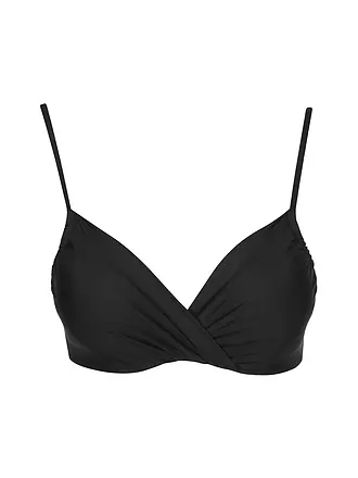 DARLING HARBOUR | Damen Bikinioberteil Twisted | schwarz