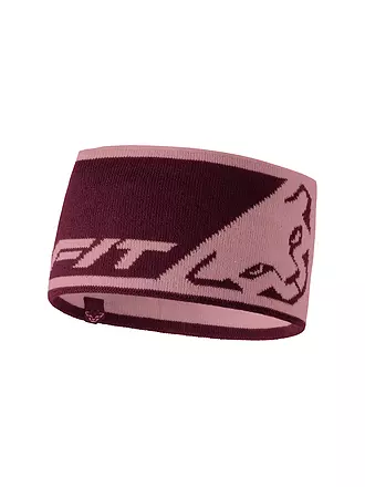 DYNAFIT | Stirnband Leopard Logo | rosa