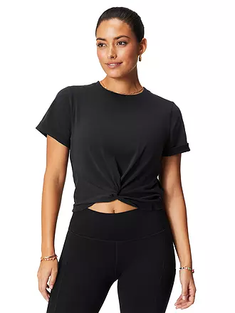 FABLETICS | Damen Fitnessshirt Twist Cooton Front | weiss