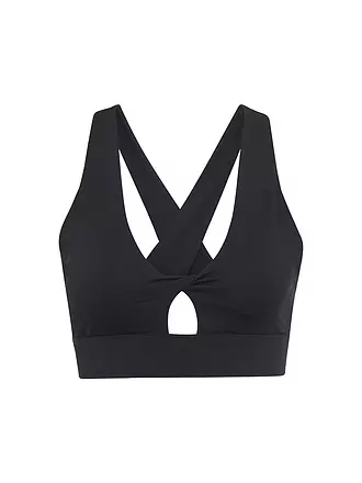 FABLETICS | Damen Sport-BH Oasis Twist Medium Support | dunkelrot