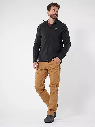 FJÄLLRÄVEN | Herren Fleecejacke Expeditone Hoodie | schwarz