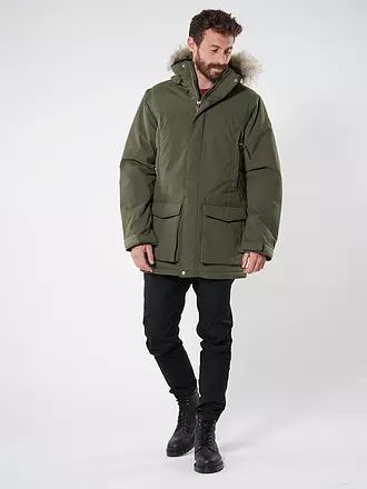 FJÄLLRÄVEN | Herren Winterparka Nuuk Lite Hoodie | dunkelblau