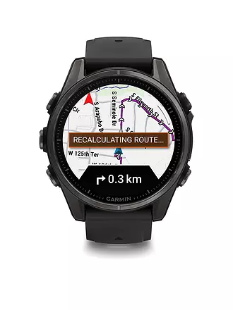 GARMIN |  GPS-Multisport-Smartwatch Fenix 8 Amoled Sapphire  43mm | schwarz