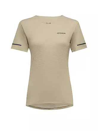 GOREWEAR | Damen Laufshirt Contest 2.0 | beige