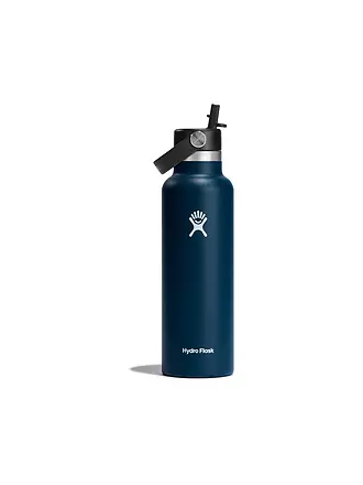 HYDRO FLASK | Trinkflasche Standard Flex Straw Cap 621ml | dunkelblau