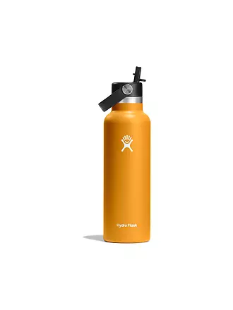 HYDRO FLASK | Trinkflasche Standard Flex Straw Cap 621ml | senf