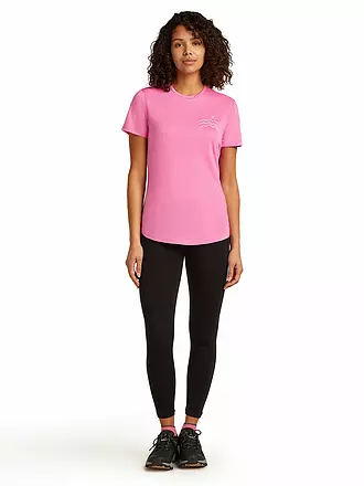 ICEBREAKER | Damen Funktionsshirt Across 125 Cool | rosa