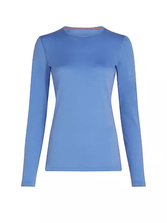 ICEBREAKER | Damen Funktionsshirt Merino 200 Oasis LS | blau