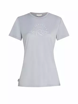 ICEBREAKER | Damen Funktionsshirt Sundrise 150 Tech | grau