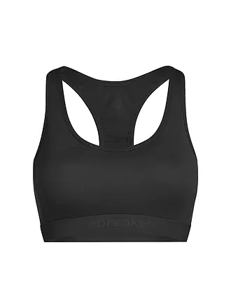 ICEBREAKER | Damen Sport-BH ZoneKnit Racerback | schwarz