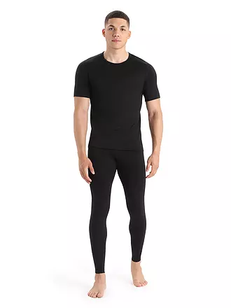 ICEBREAKER | Herren Funktionsshirt Merino 200 Oasis SS | schwarz