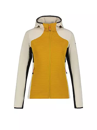 ICEPEAK | Damen Fleecejacke Basile Hoodie | senf