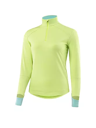 LÖFFLER | Damen Langlaufunterziehshirt Midlayer Tech Stretch | hellgrün