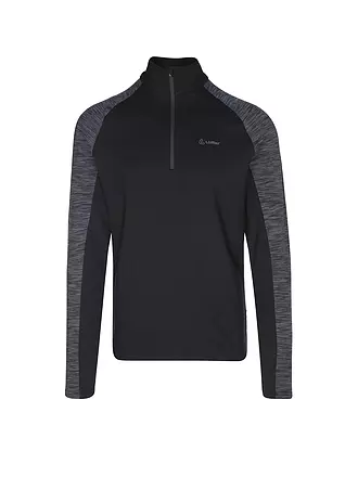 LÖFFLER | Herren Unterziehshirt Midlayer Transtex | schwarz