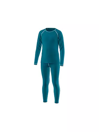 LÖFFLER | Kinder Funktionsunterwäsche-Set TRANSTEX® WARM | blau