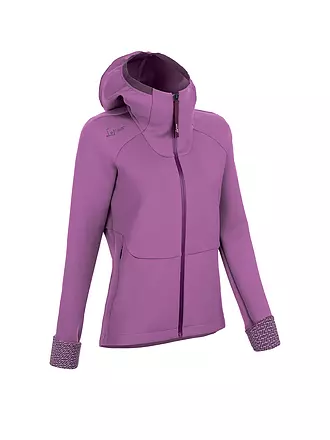 LAMUNT | Damen Fleecejacke Antje Thermal Hoodie | weiss